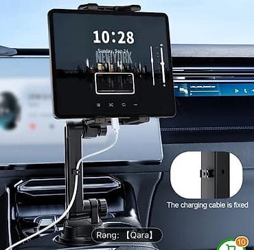 mini cooper kreditle: Universal Cup Holder Phone Mount – avtomobil fincan qəlibinə taxılan — 2