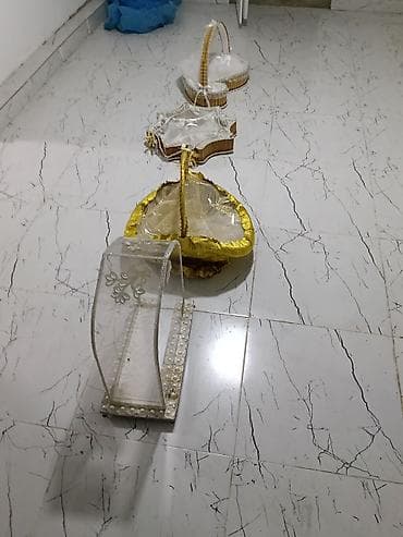 oglan ucun hediyeler: Hədiyyə səbəti, rəng - Qızılı — 5