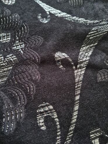 məxmər məhrəbalar: İşlənmiş, Vilyur Pərdə, rəng - Qara, Ünvandan götürmə — 6