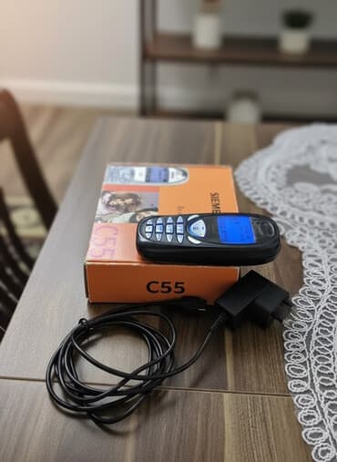 samsung j4 qiymeti islenmis: Siemens C55 mobil telefon Xüsusiyyətlər: - Klassik Siemens C55 — 1