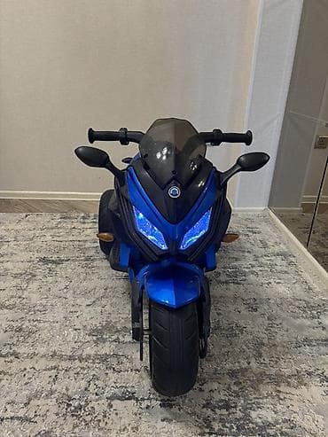 квадроцикл цена: Uşaq elektrik motosikleti – 3 təkərli, mavi rəng Xüsusiyyətlər — 2