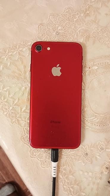 iphone 7 mini: IPhone 7, 128 GB, Qırmızı, Barmaq izi — 1