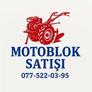 işlənmiş traktor: Motobloq qoşqu ilə birlikdə təqdim olunur. Bu motobloq kənd — 1