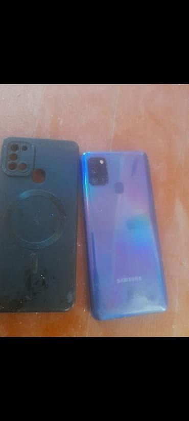 processor core i7: Samsung Galaxy A21S, 64 GB, rəng - Mavi, İki sim kartlı — 1