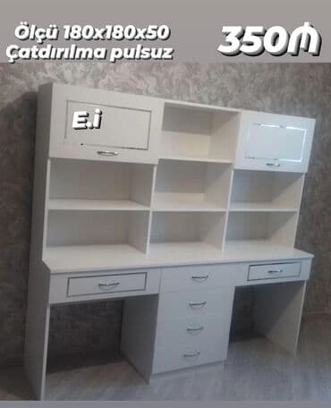 сто кузовные работы: Kompüter masası, Yeni, Açılmayan, Laminat, Dördbucaq masa — 1