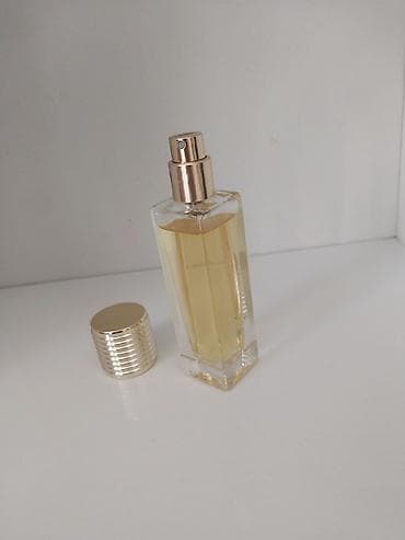 Şüşə flakonlu ətir - Şüşə qab: Şəffaf, qalın şüşədən, kvadrat formalı — 2