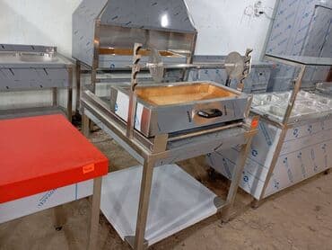 Restoran manqalları: Köz döner manqalları və havalandırma sistemlərinin, nərj masalarının — 8