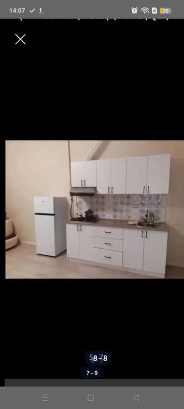 kiraye evler sumqayitda: 60 kv. m, 2 otaqlı, Kombi, Qaz, İşıq — 10