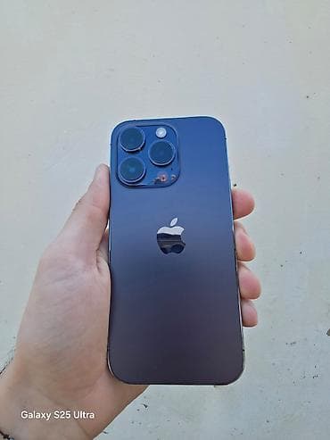 iphone 6 kreditle: IPhone 14 Pro, 256 GB, Deep Purple, Simsiz şarj, Face ID — 1