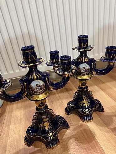 Vazalar: Vaza dəsti, Farfor — 4