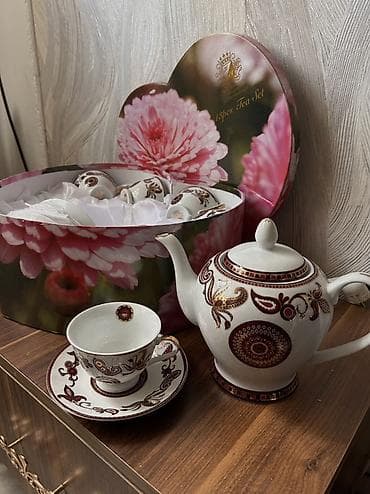 versace servis: Çay dəsti, rəng - Ağ, Farfor, 6 nəfərlik — 2