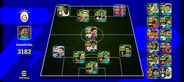 Avtomobil modelləri: EFootball oyun hesabı – yüksək səviyyəli komanda və menecer — 1