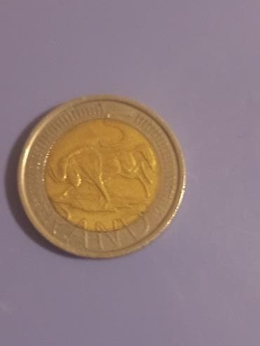 Cənubi Afrika 5 Rand sikkəsi – 2006 - Növ: 5 Rand (iki metallı) - İl — 2