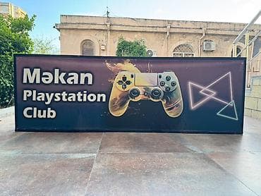 Playstation: Reklam lövhəsi, təzədir, yüksək keyfiyyətlidir, əla vəziyyətdədir — 1