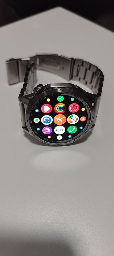 Смарт браслеты: Б/у, Смарт часы, Huawei, Сенсорный экран, цвет - Серебристый — 2