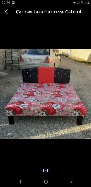 teze mebeller: Çarpayı təzə
1 nəfərlik 60 manat.
2 nəfərlik 110 manat
Çatdırılma var — 1