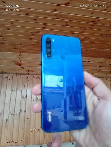 iphone 128: Redmi Note, 128 GB, rəng - Mavi, Barmaq izi — 1