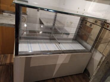 tort soyuducusu: Şüşə vitrin soyuducu - Ön, yan və üst hissəsi şüşəli vitrin – — 4