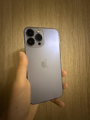 IPhone 13 Pro Max, 128 GB, Sierra Blue, Face ID lalafo.az -da IPhone 13 Pro Max, 128 GB, Sierra Blue, Face ID
