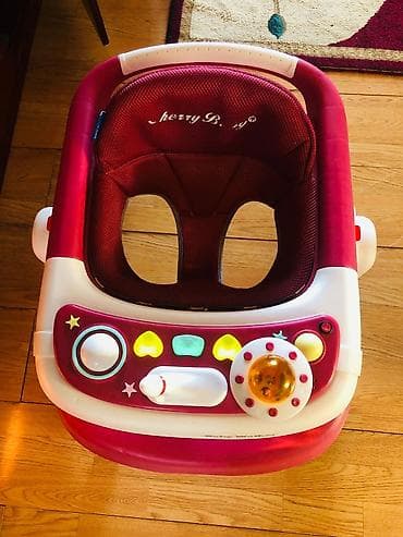 Xodunoklar: Uşaq gəzdirəni – Baby Walker, Cherry Baby - Rəng: qırmızı/ağ - — 1