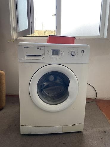 gencede qapi: Beko paltaryuyan maşın – ön yükləməli, 6 kq tutum. Xüsusiyyətlər: - — 1