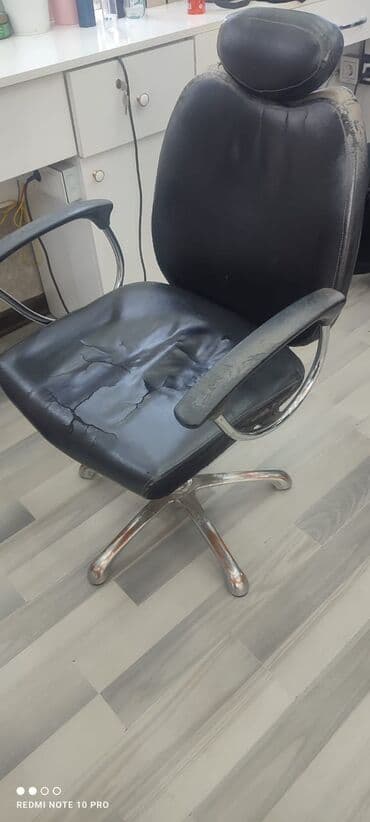 Ремонт и строительство: Б/у, Кресло для стрижки — 1