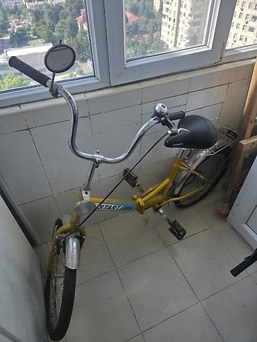 Rusiya istehsalı START 400 velosipedi. 20-lik ölçüdədir. Əl tormozu — 2