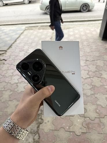 huawei p30 pro satilir: Huawei Pura 70 Pro, rəng - Qara — 3