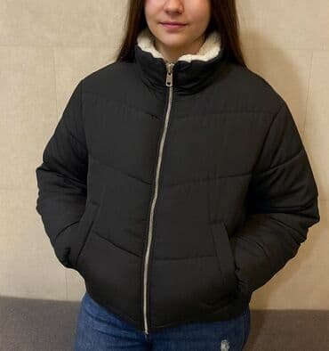 Donlar: Qışlıq qadın puff jilet-kurtka 14-15 yaşa olan qalındı yeni kimi - — 1