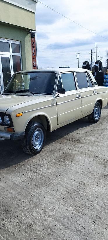 təkər satışı: Lada 2106 sedan - Kuzov: klassik 4 qapılı sedan, bej rəng - Mühərrik — 3