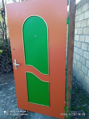 qapllar otaq: İşlənmiş Giriş qapısı Glazok ilə, Zəmanətsiz, Ödənişli çatdırılma — 3