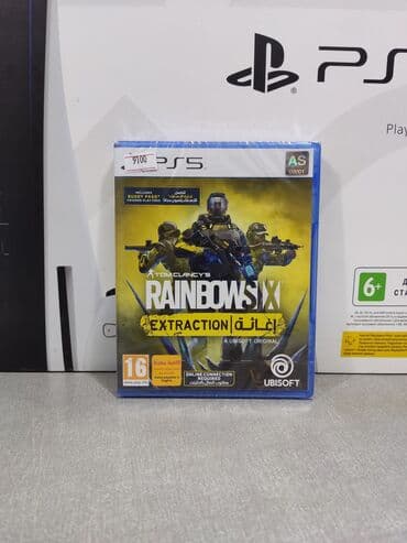 rol ps: Playstation 5 üçün rainbow six extraction oyun diski. Tam yeni — 1
