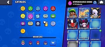 Brawl Stars hesabı – geniş skin və irəliləyiş kolleksiyası Hesab — 2