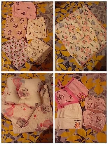 Uşaq üçün elektrik maşınları: Продается новая одежда и принадлежности для новорожденной девочки за — 8