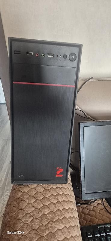 oyun notbuku: Masaüstü kompüter komplekti Tərkibi: - Sistem bloku: qara korpus, ön — 2