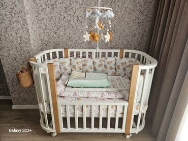 Qida məhsulları: Oğlan və qız üçün, Yumru, Beşik, Dəst ilə, Matras ilə, Yellənmə mexanizmsiz — 2