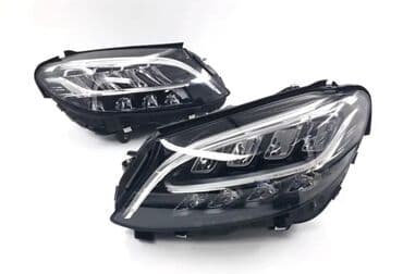 çeşqa fara: Komplekt, Yaxın və uzaq vuran işıqlar Mercedes-Benz, 2020 il, Orijinal, Çin, Yeni — 1