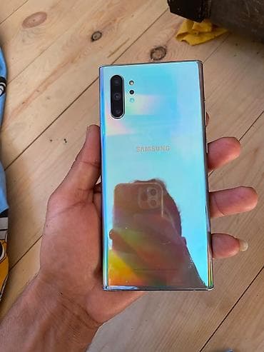 iphone x ekran: Samsung Note 10 Plus, 256 GB, Simsiz şarj — 1