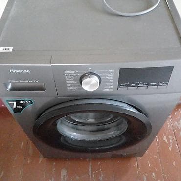 Hisense paltaryuyan maşın – 7 kq, A+++ enerji sinfi, buxar funksiyalı