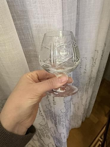 servis qab: Qədəhlər, rəng - Ağ, Şüşə — 2