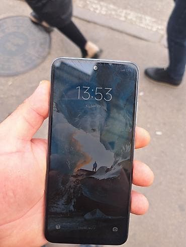 Xiaomi Redmi (seriya: Note 10) smartphone - Rəng: Ağ arxa panel, ön