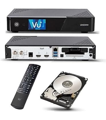 usb: VU+ duo 4K se Təzədir Новый Универсальное устройство с 4K, двойным — 6