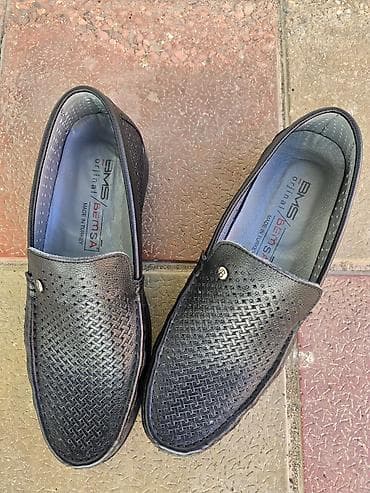 Мужская обувь: Kişi üçün yaz-yay loafer ayaqqabıları - Brend: BMS (Bemsas) – Made in — 3