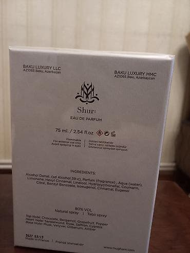 Kosmetika: Mugham Maison de Parfum – Shur: Eau de Parfum, 75 ml (2.5 fl. oz.) — 1