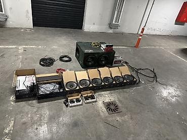 kamera masin: Dinamiklər və sabvuferlər, İşlənmiş, Alüminium, Ödənişli çatdırılma — 1