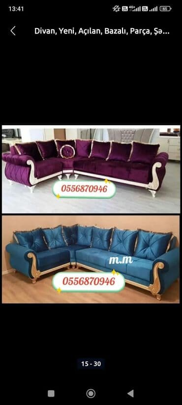 çalışma masaları: Künc divan, Yeni, Açılan, Bazalı, Parça, Şəhərdaxili pulsuz çatdırılma — 8