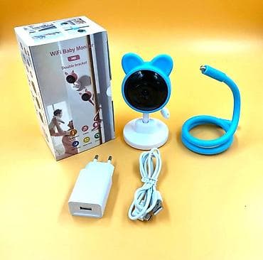 skriti kamera: WiFi Baby Monitor – HD uşaq kamerasi (iki dayaqlı) Tuya Smart tətbiqi — 4