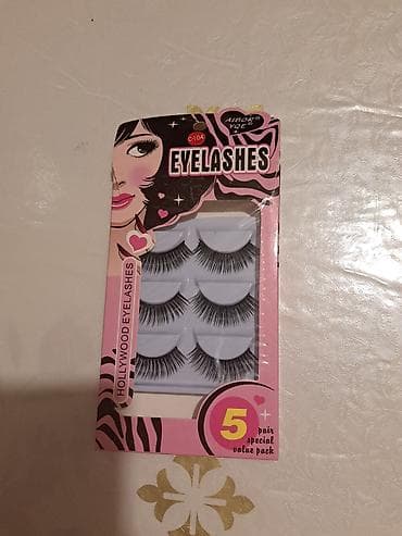AIBOR YCE Eyelashes – C:104 model - 3 cüt xüsusi dəyər paketi (3 pair — 1