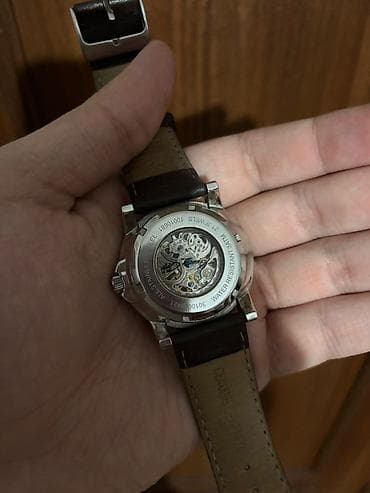 ucuz saatlar: Klassik skeleton dizaynlı mexaniki qol saatı - Mexaniki avtomatik — 4