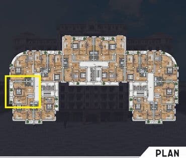 квартиры в новостройках в кредит в баку: 2 комнаты, Новостройка, 91 м² — 3